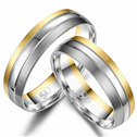 TI-10 Titanové snubní prsteny