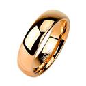 Tistenový prsten zlacený, šíře 4 mm