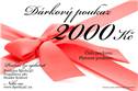 Tištěný dárkový poukaz 2000,- Kč