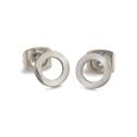 Titanové náušnice kolečka 05023-01