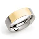 Titanový prsten se zlacením BOCCIA® 0101-04