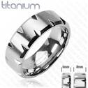 TT1011 Pánský snubní prsten titan