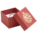 Vánoční dárková krabička na prsten