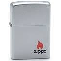 ZIPPO Logo - benzínový zapalovač matný
