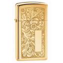 ZIPPO Slim Venetian Gold