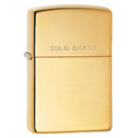 ZIPPO zapalovač Polished Solid Brass
